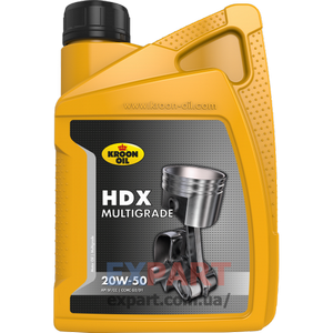 Моторное масло HDX 20W-50 1л