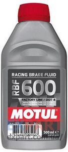 Тормозная жидкость 100% синтетическая RBF 600 FACTORY LINE 0,5л